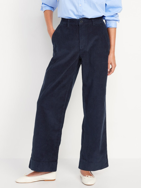 High-Waisted Corduroy Wide-Leg Pants | Old Navy | Old Navy (US)