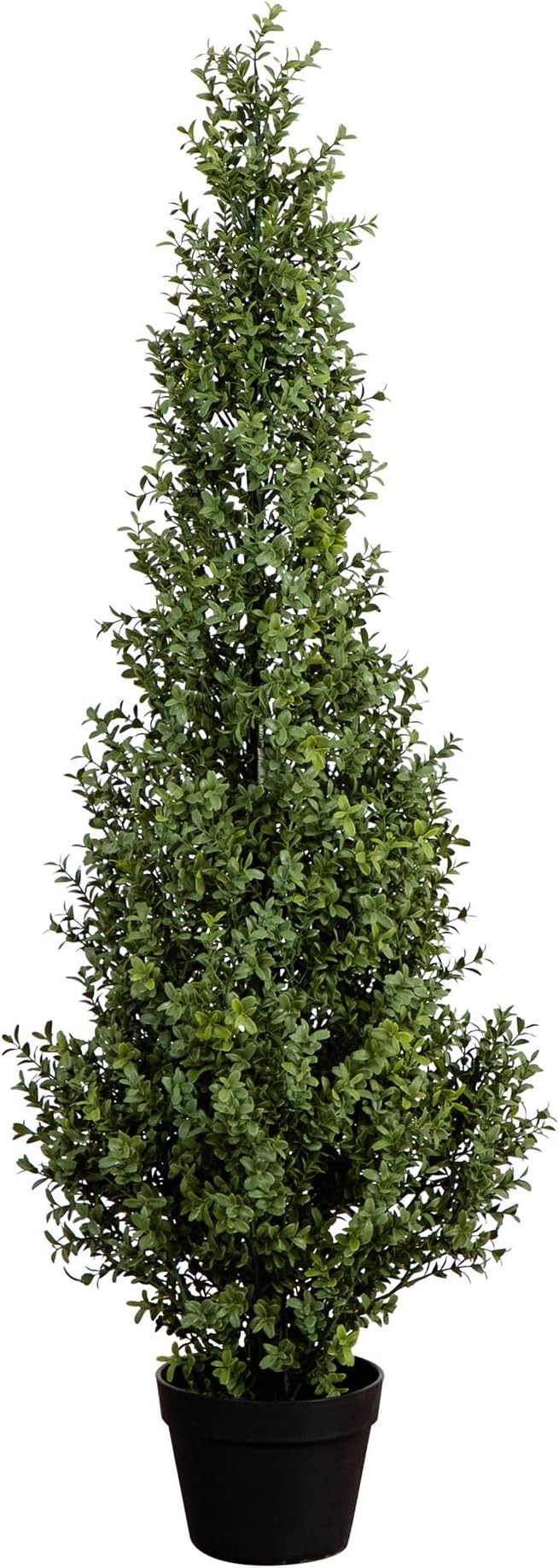 Nearly Natural 4ft UV-Resistant Artificial Boxwood Topiary Tree - Lifelike Greenery for Indoor an... | Amazon (US)