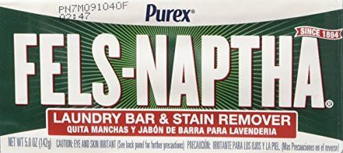 Fels Naptha Laundry Bar and Stain Remover, 5.0 Ounce (4 Bars) by Fels Naptha | Amazon (US)