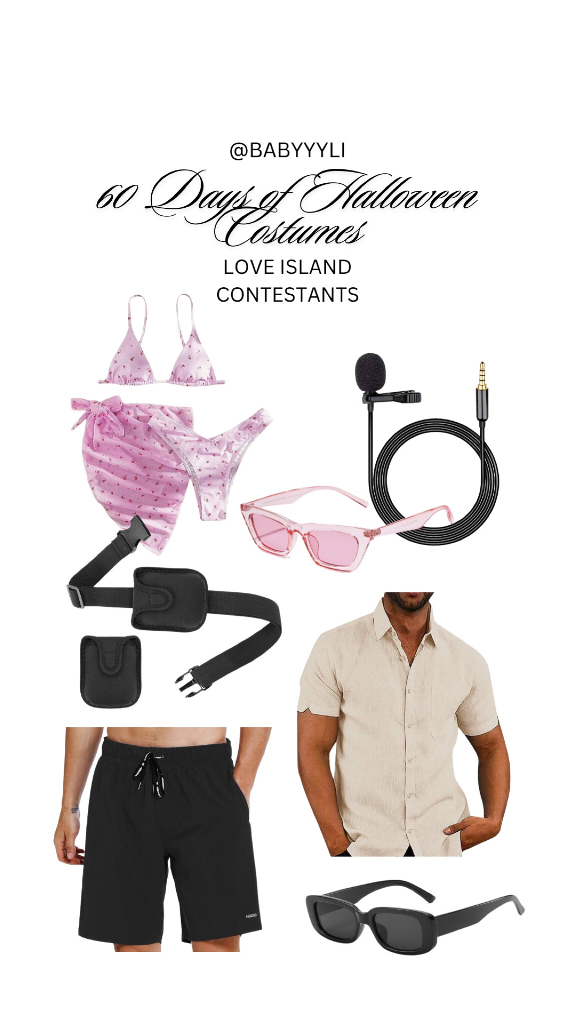 60 days of Halloween costumes- Love Island contestants 

#LTKFindsUnder100 #LTKSeasonal #LTKStyleTip