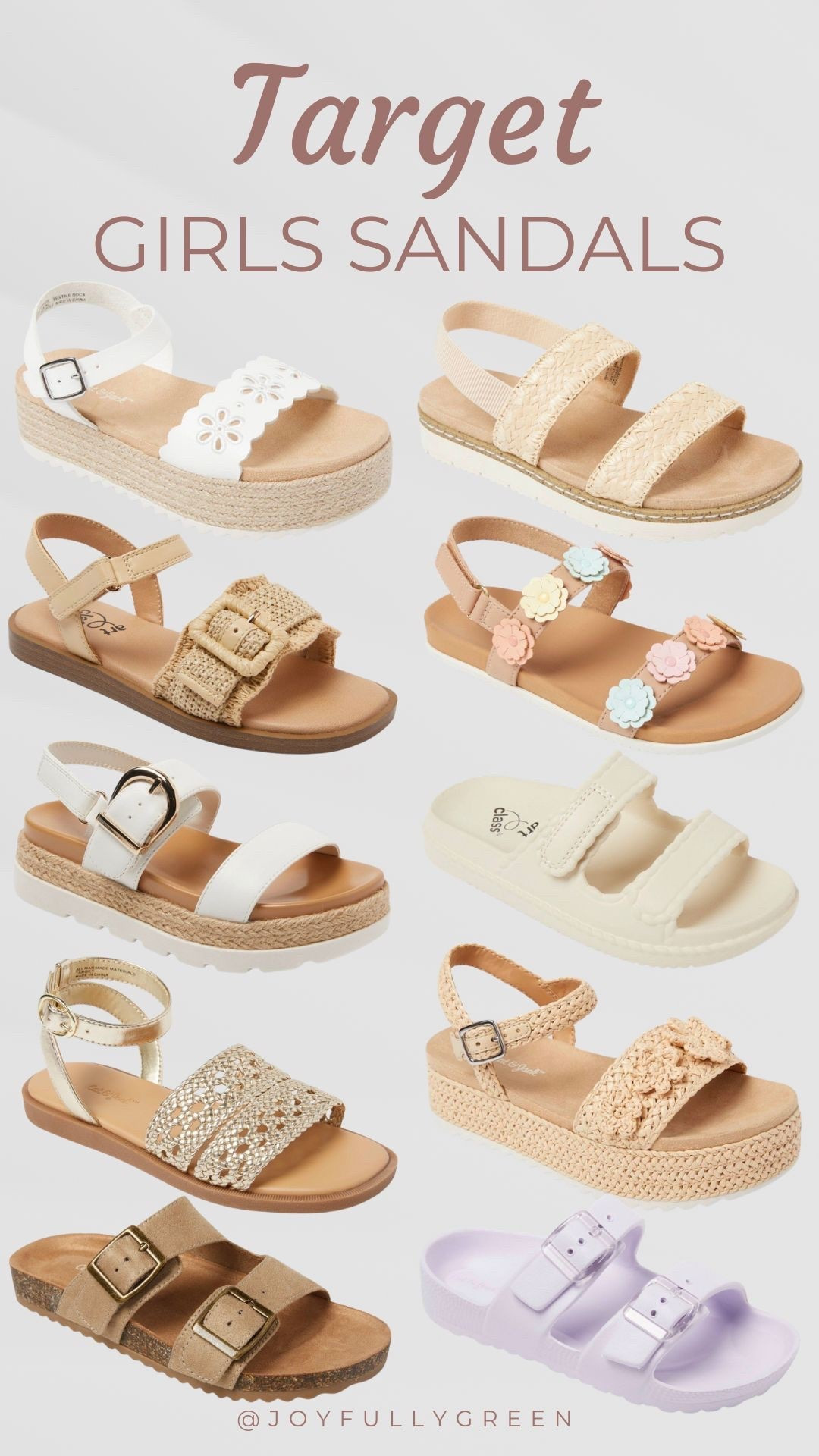 Target girls sanals // summer sandals // spring sale 

#LTKSeasonal #LTKKids #LTKSaleAlert