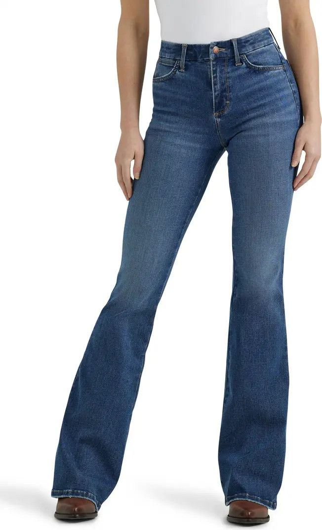 Wrangler Bespoke High Waist Flare Jeans | Nordstrom | Nordstrom