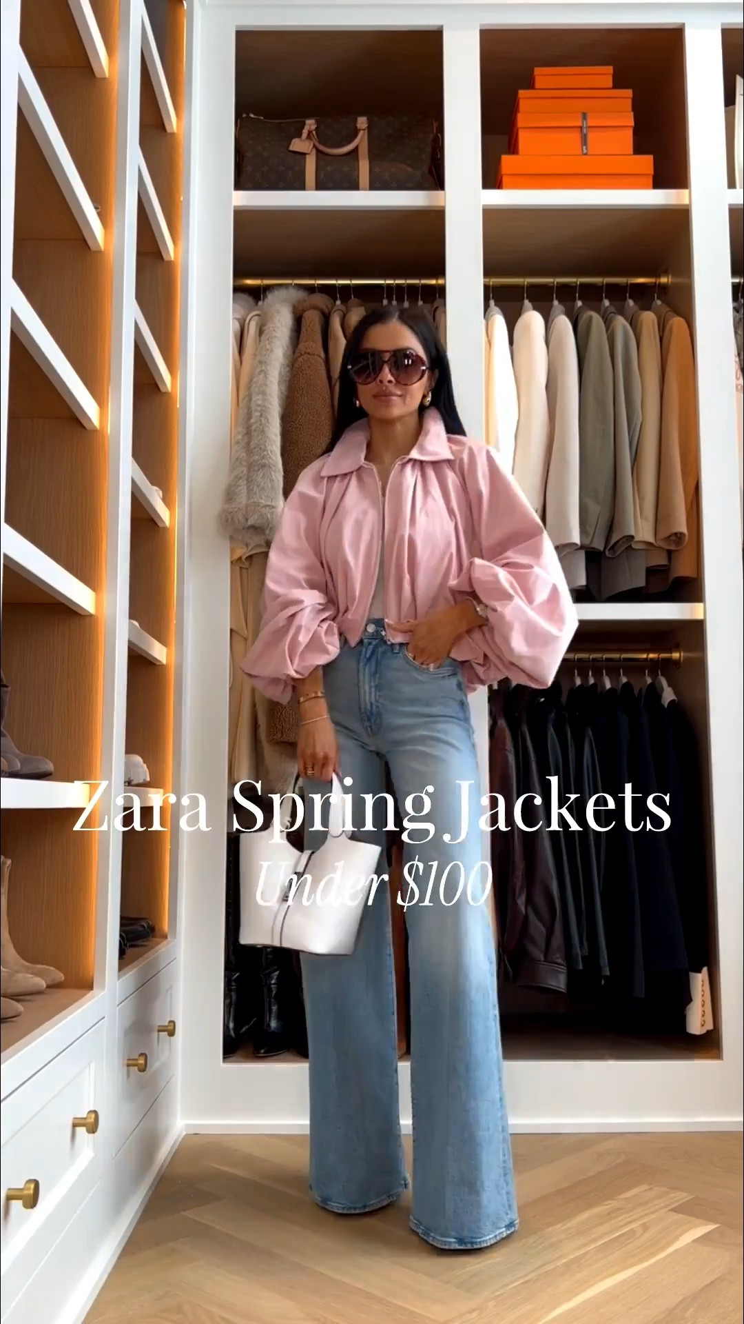 Spring outfit ideas featuring my latest @Zara finds for under 100 that are perfect for that in between weather. I love the cropped trench for a more polished elevated look and the pink bomber jacket for a fun pop of color. Both pair perfectly with my viral Mother jeans that are on sale right now. Also sharing a classic Zara bomber and denim jacket that you can throw over any outfit for an effortless layered look.

Zara cropped trench coat - size XS
Zara pink bomber jacket - size XS
Mother jeans - wearing a 23 runs TTS
Zara bomber jacket - size XS
Zara denim jacket - size XS

miamiamine spring outfit ideas Zara jackets layering outfits cropped trench coat bomber jacket denim jacket Mother jeans sale chic everyday style elevated casual look under 100

#LTKPetite #LTKWorkwear #LTKgrwm