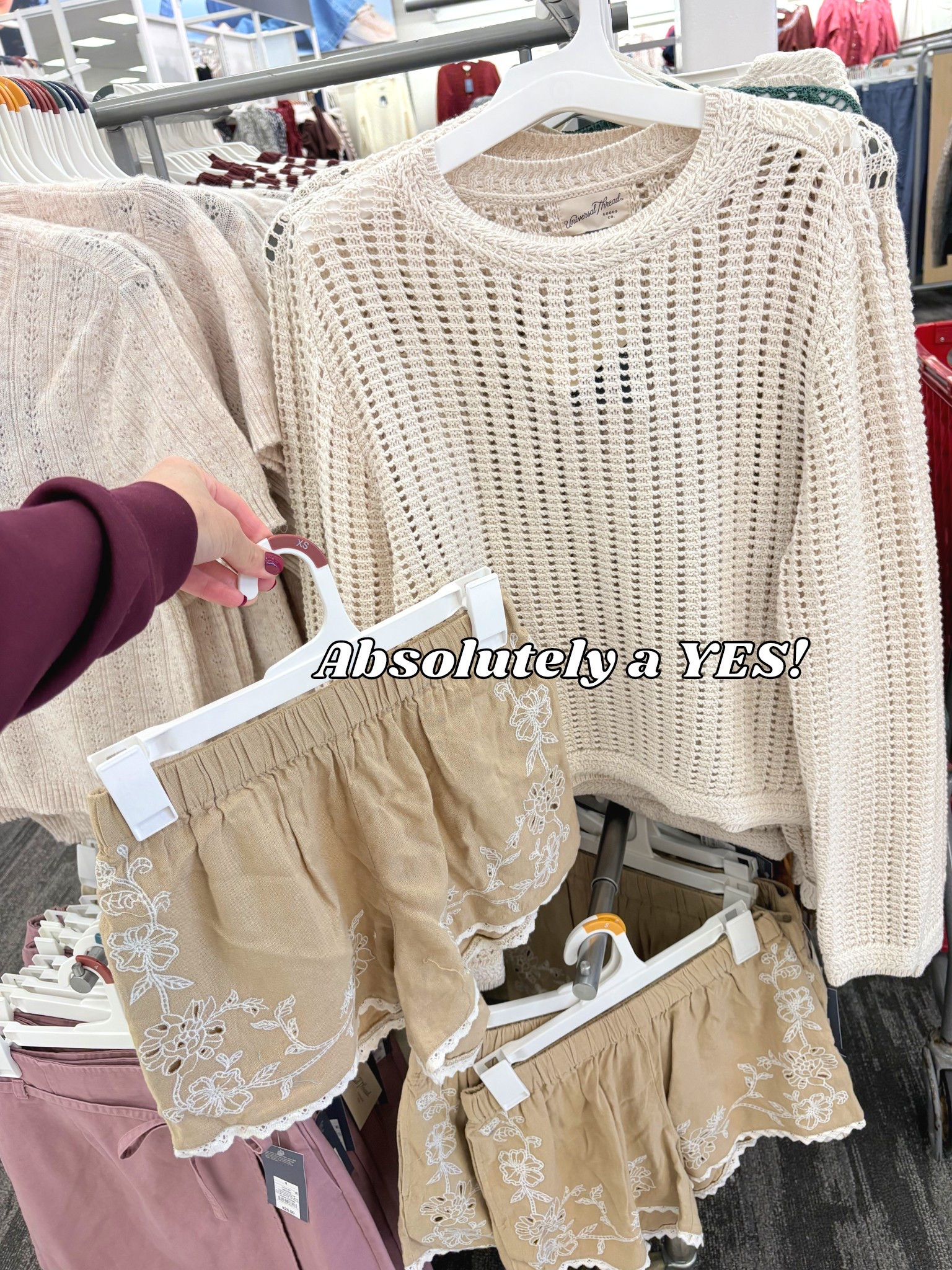 Target Universal Thread Crochet Sweater & Midrise Embroidered Cut Out Shorts Spring Vacation Outfit Idea #targetstyle #targetfinds #newattarget #springoutfits

#LTKootd #LTKTravel #LTKSeasonal