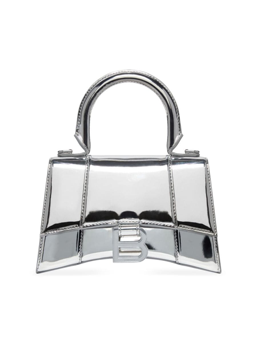 Hourglass XS Handbag Mirror Effect | Saks Fifth Avenue