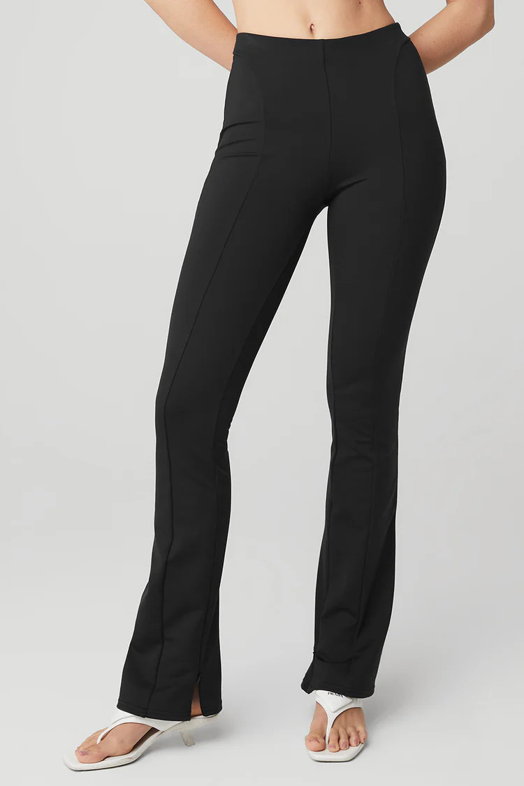 High-Waist Zip It Flare Legging | Alo Yoga (US)
