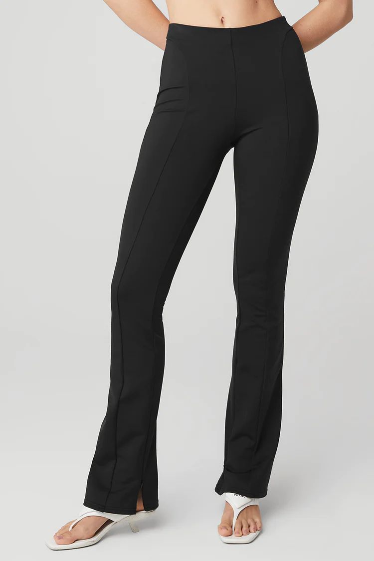 High-Waist Zip It Flare Legging | Alo Yoga