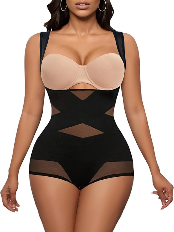Avidlove Body Shapewear for Women Body Suits Tummy Control Waist Trainer Plus Size Shapewear Body... | Amazon (US)