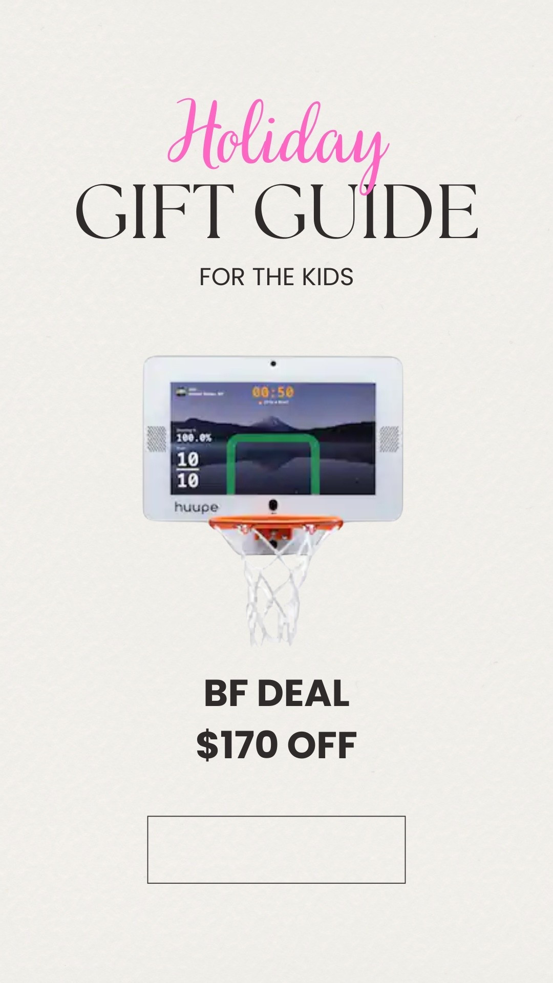 Gift guide for all ages, smart basketball mini hoop, Black Friday deal, gift guide for boys, gift guide for teens. Gift guide for kids m, sports mom, sports kids

#LTKGiftGuide #LTKCyberWeek #LTKKids