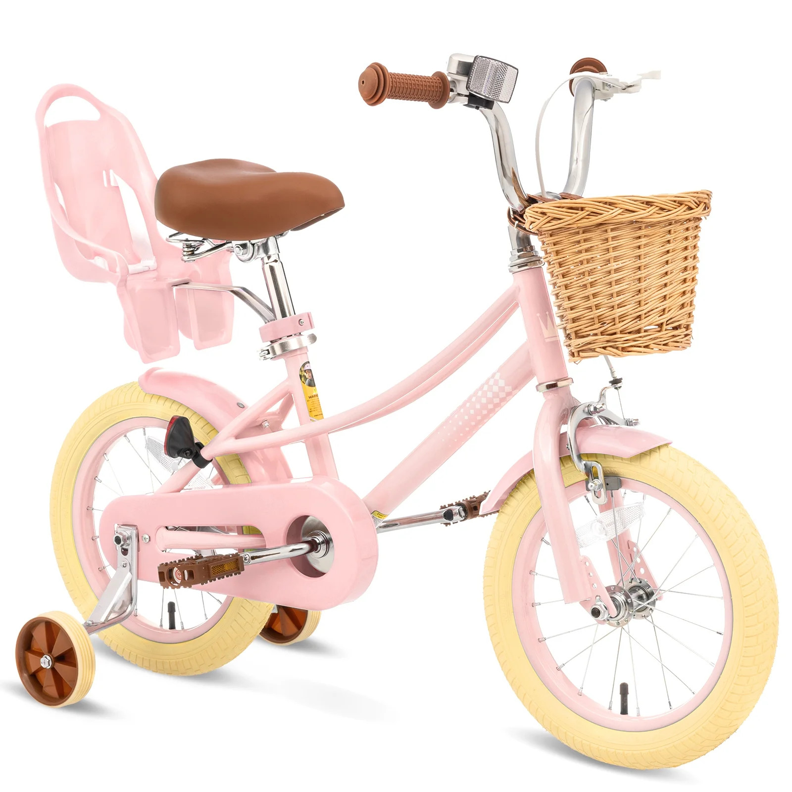 XJD Girls Bike for 2-7 Years Old Toddlers and Kids, 12 14 16 Inch Kids Bike with Basket and Bell ... | Walmart (US)