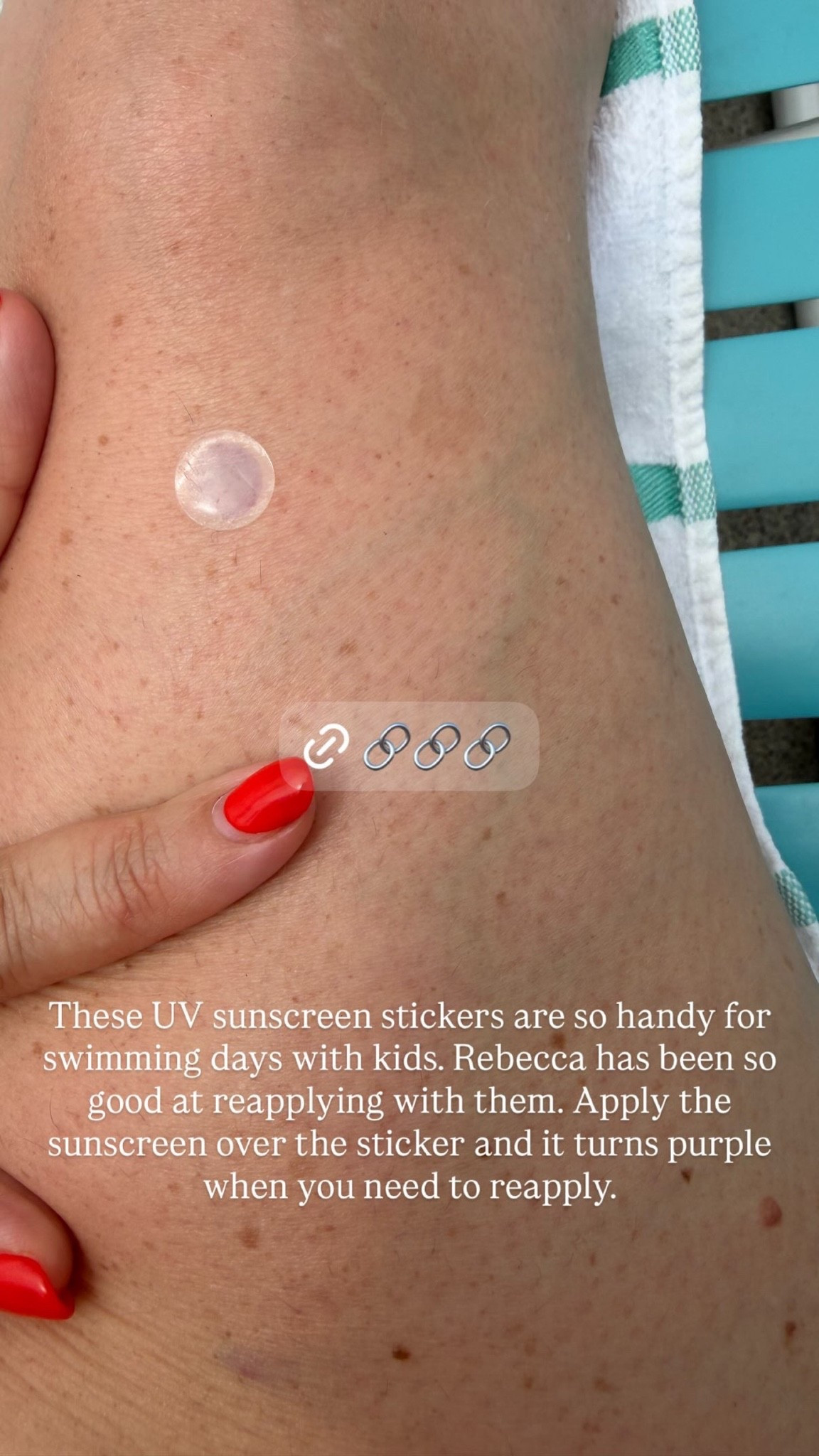 These UV detection stickers are fantastic! They sense when it’s time to reapply your sunscreen and turn purple to alert you. Great for kids and outdoor days!

#LTKSwim #LTKmomlife #LTKKids
