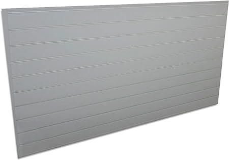 Proslat 88107 Heavy Duty PVC Slatwall Garage Organizer, 8-Feet by 4-Feet Section, 10 Panels, Ligh... | Amazon (US)