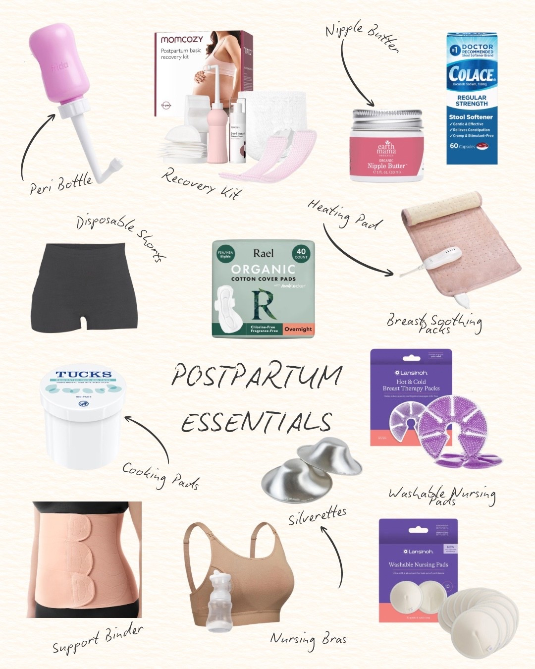 Essentials I’ve stocked in my postpartum cart for recovery! ❤️‍🩹

#LTKselfcare #LTKmomlife #LTKBump