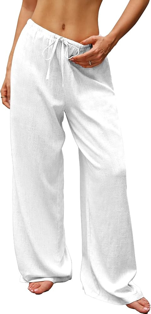 Loose Fit, Lightweight, Breathable, Drawstring, Lounge & Casual, Spring Summer Beach Vacation Out... | Amazon (US)