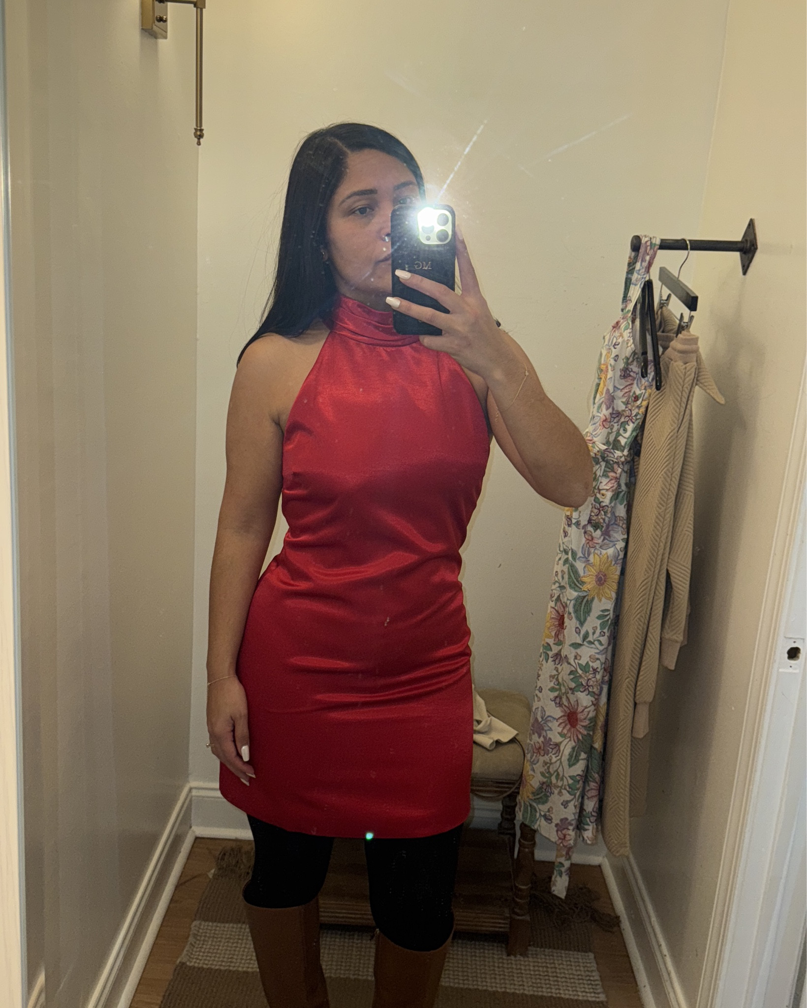If the dress is red, the answer is yes ❤️💋
#RedDressVibes #DateNightStyle #ValentinesOutfit #BoldStyle #LTKFinds #FashionInspo

#LTKSeasonal #LTKootd #LTKMidsize