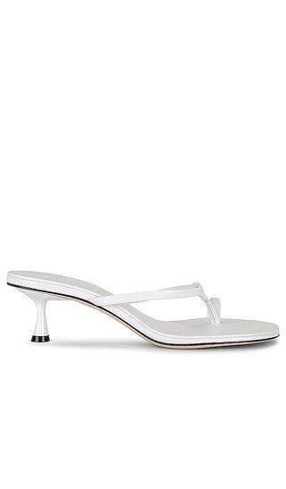 Edith 50 Heel in White | Revolve Clothing (Global)