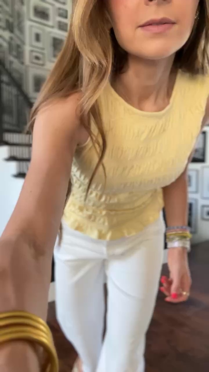 @Bloomingdale's US MOTHER jeans
I sized up one and paired with @Target top 

#LTKgrwm #LTKootd