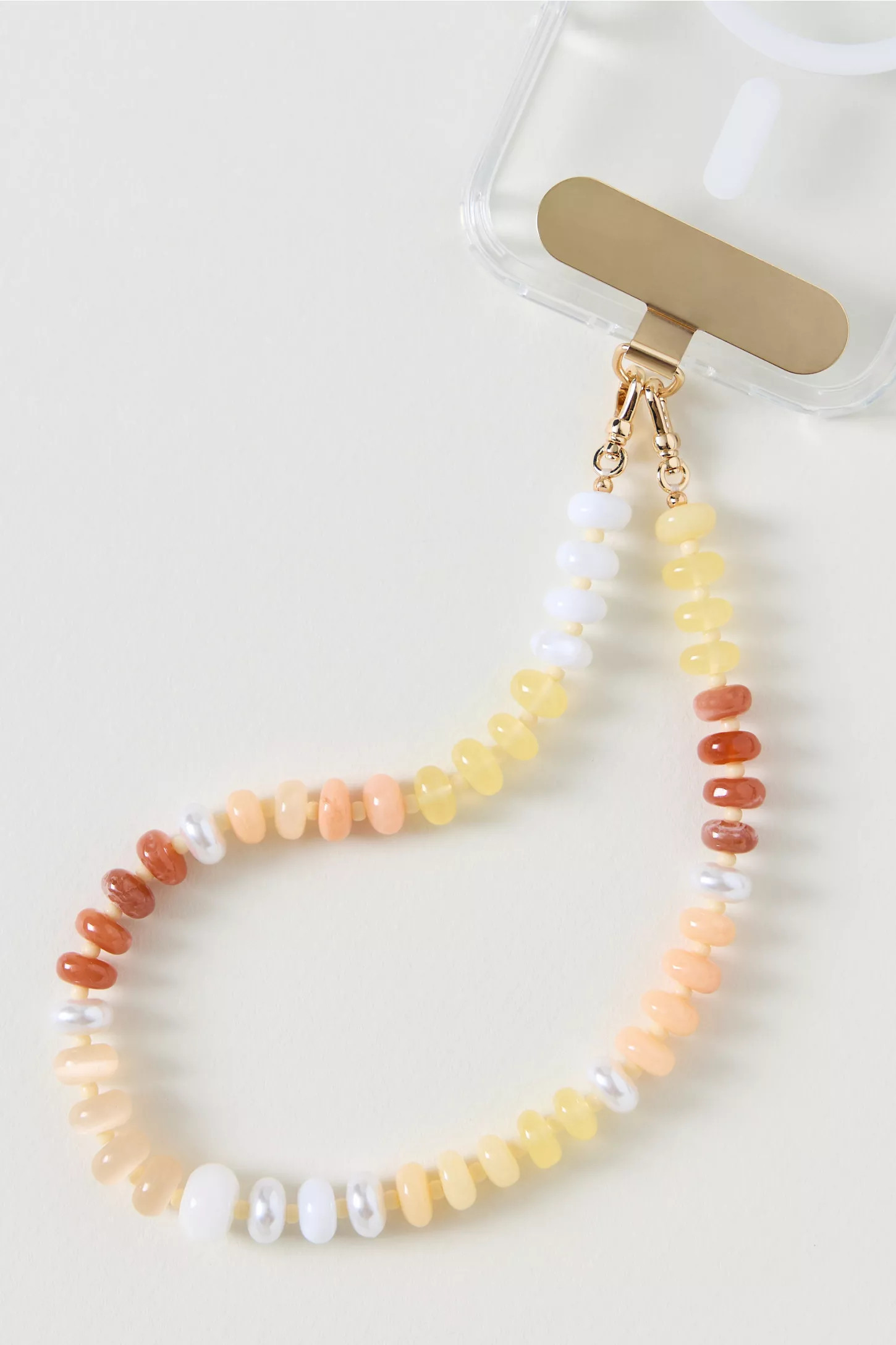 Rainbow Beaded Phone Chain | Anthropologie (US)