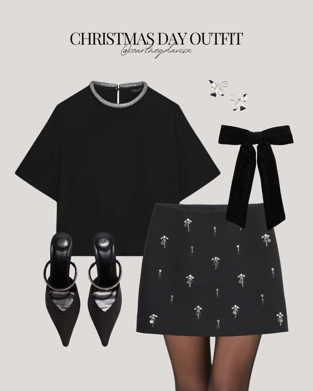 Christmas Day outfit ✨

Christmas Day outfit, Christmas outfits, embellished skirt, sequin skirt, sequin top, black court heels, hair bow, Christmas Day top, black court heels, black heels, New Year’s Eve outfit, NYE outfit 

#LTKpartywear #LTKfestive #LTKuk