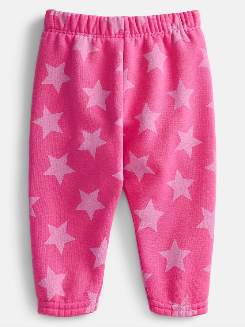 Wonder Nation Baby & Toddler Fleece Jogger Pants, Sizes 6M-5T | Walmart (US)