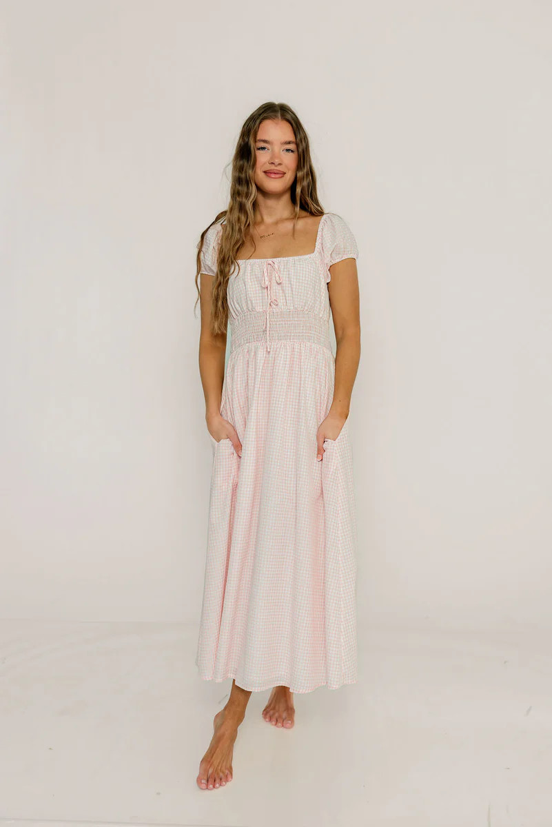 Corey Dress in Light Pink | Worth Collective