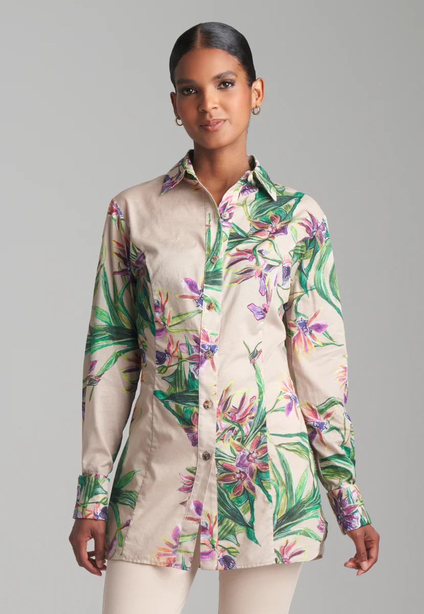 Annie Cotton Blouse in Regalia | Ala von Auersperg