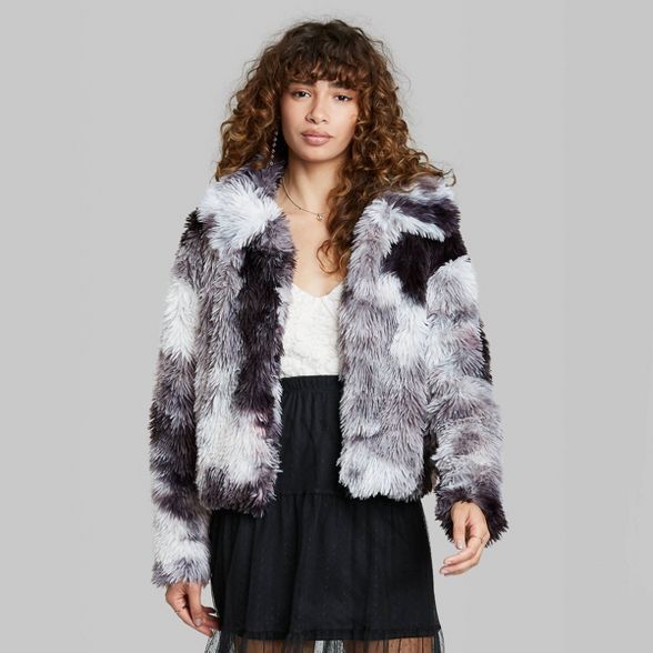 Women's Faux Fur Jacket - Wild Fable™ | Target