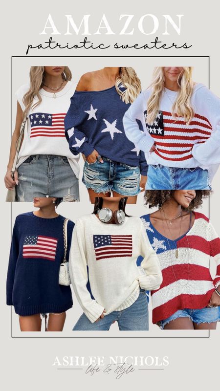Amazon patriotic sweaters
Memorial Day weekend 