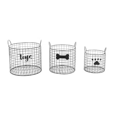 Masterpiece Art Gallery 3-pc. Circle Decorative Basket | JCPenney