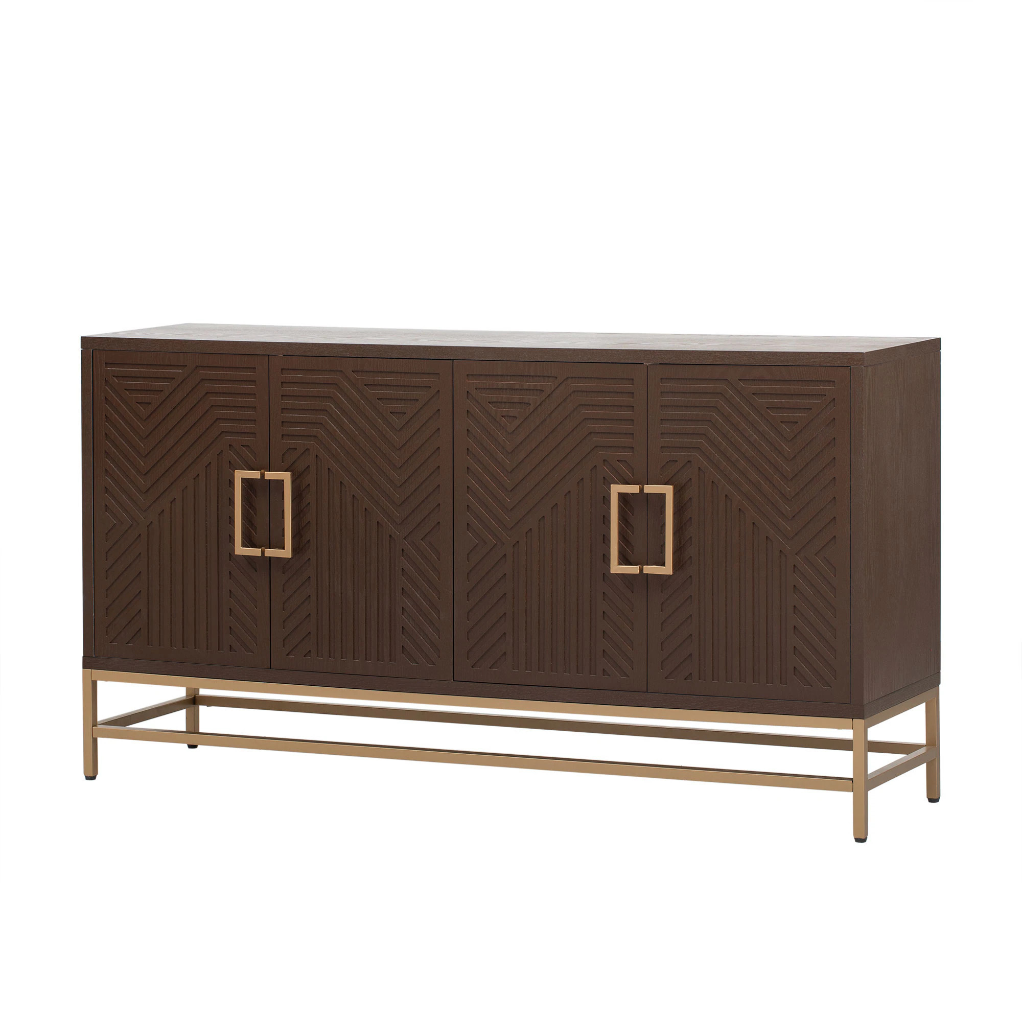 Oaks Decor Contemporary/Modern Coffee Sideboard in Brown | OA715P695P | Lowe's