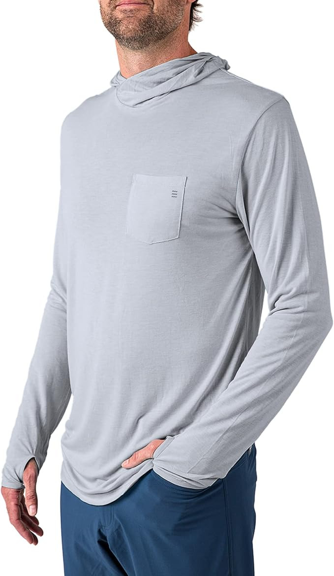 Free Fly Men's Bamboo Lightweight Hoodie - Breathable Performance Outdoor Shirt, Sun Protection 2... | Amazon (US)