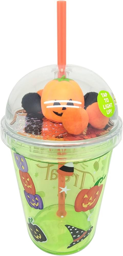 Jack-O'-Lantern Light-Up Dome Tumbler by Creatology™ | Amazon (US)