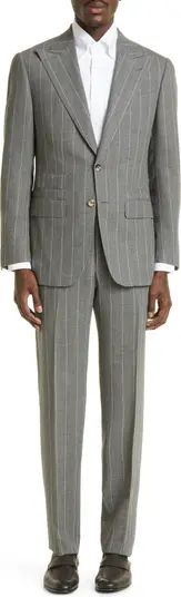 Thom Sweeney Pinstripe Virgin Wool Suit | Nordstrom | Nordstrom