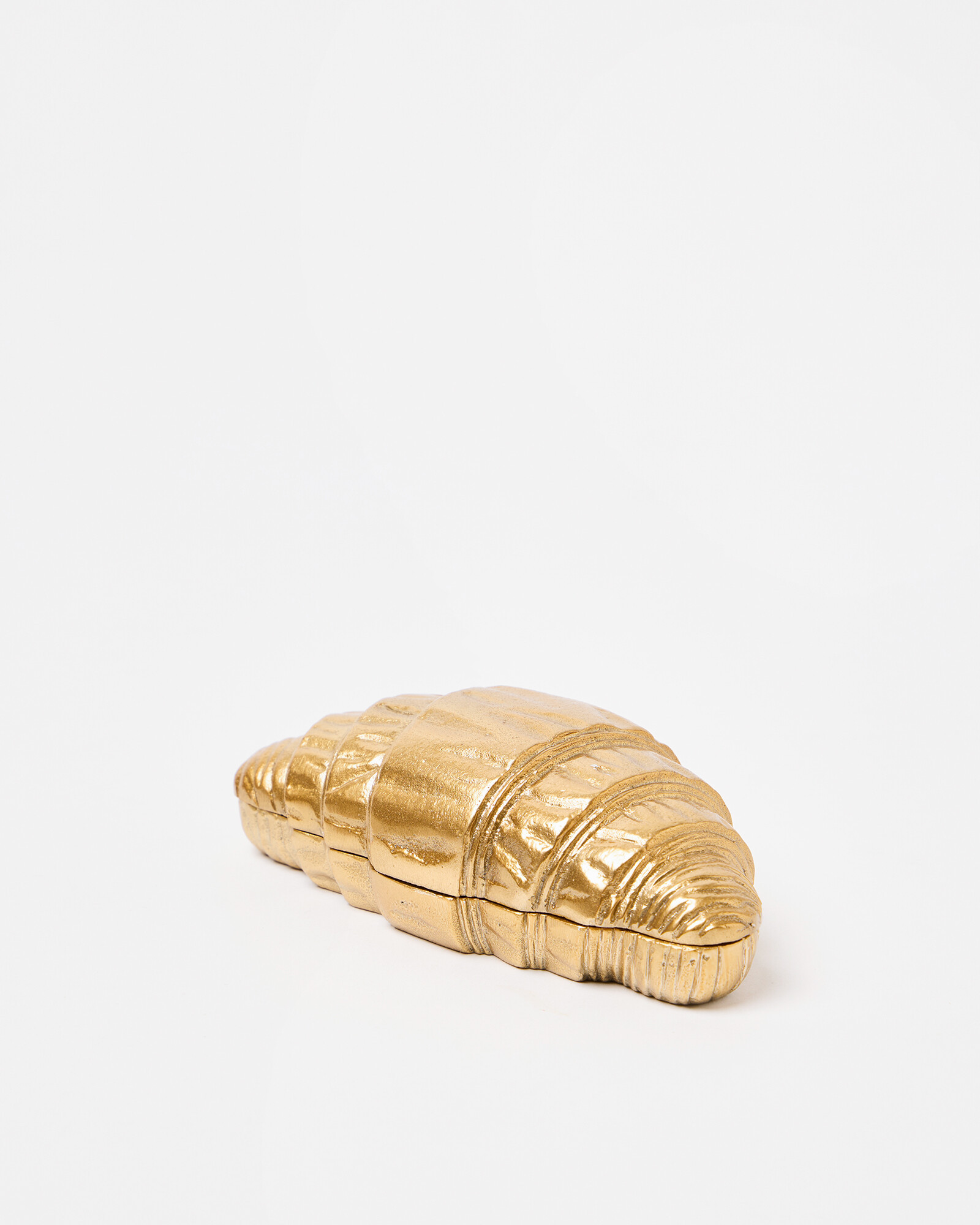 Croissant Gold Metal Trinket Pot | Oliver Bonas | Oliver Bonas (Global)
