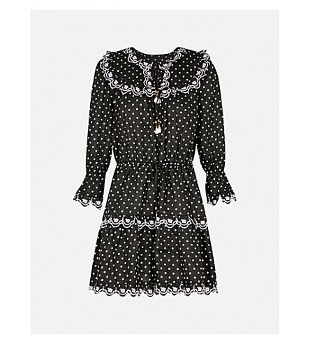 Jaya polka dot linen dress | Selfridges