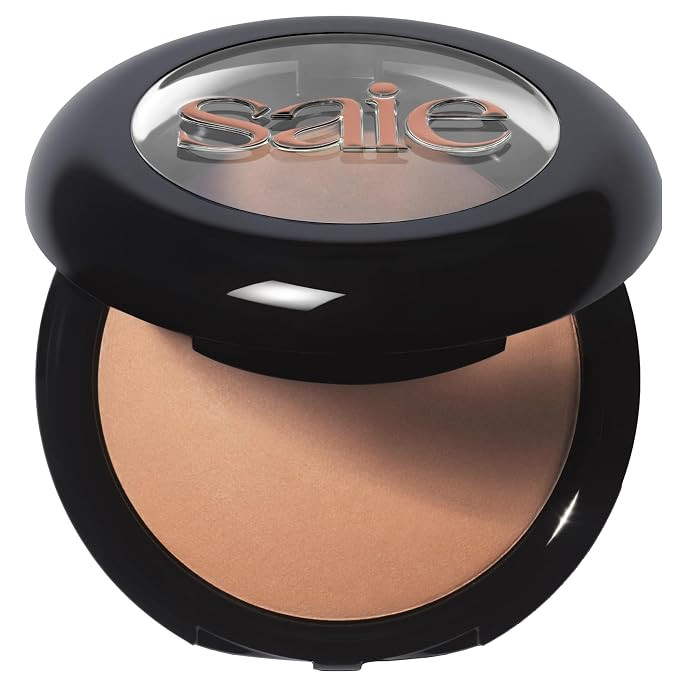 Saie SuperSuede Radiant Baked Bronzer Powder - Hydrating, Long-Lasting + Blurring Powder Bronzer ... | Amazon (US)
