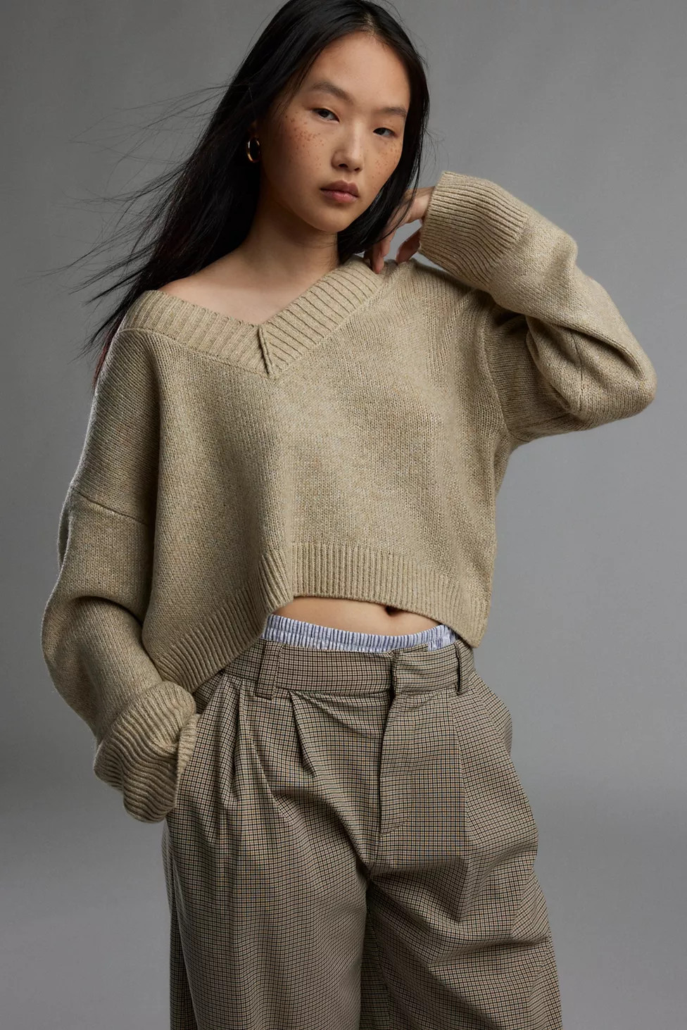 BDG Jenna V-Neck Sweater | Urban Outfitters (US and RoW)