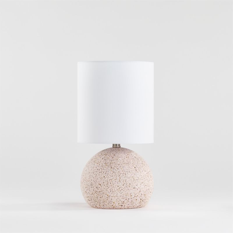 Pink Terrazzo Desk Lamp + Reviews | Crate & Kids | Crate & Barrel