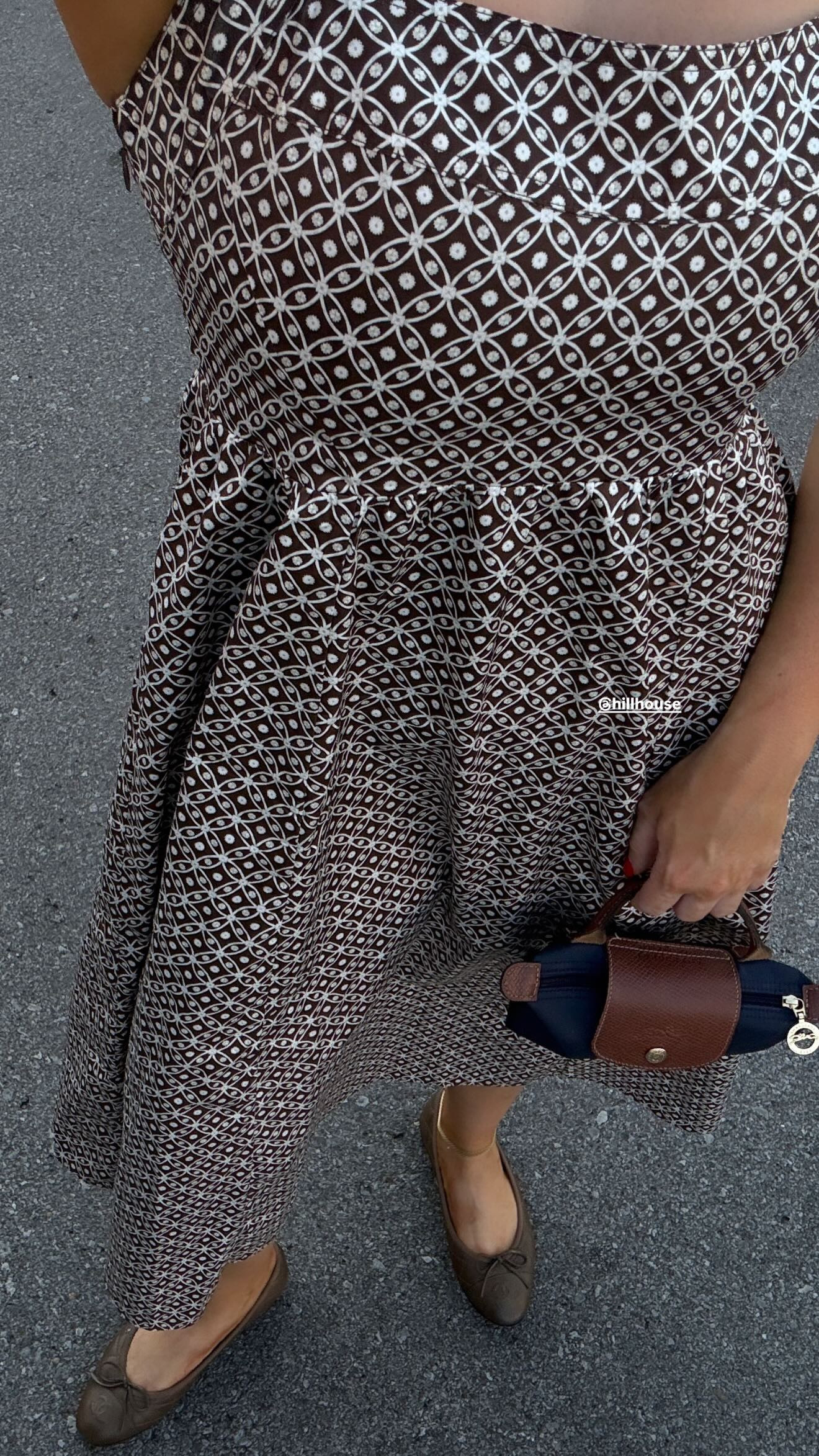 a little pre-fall look 🤎 my dress is almost sold out, but sharing it in the same pattern & style as well! 

 #LTKStyleTip #LTKItBag