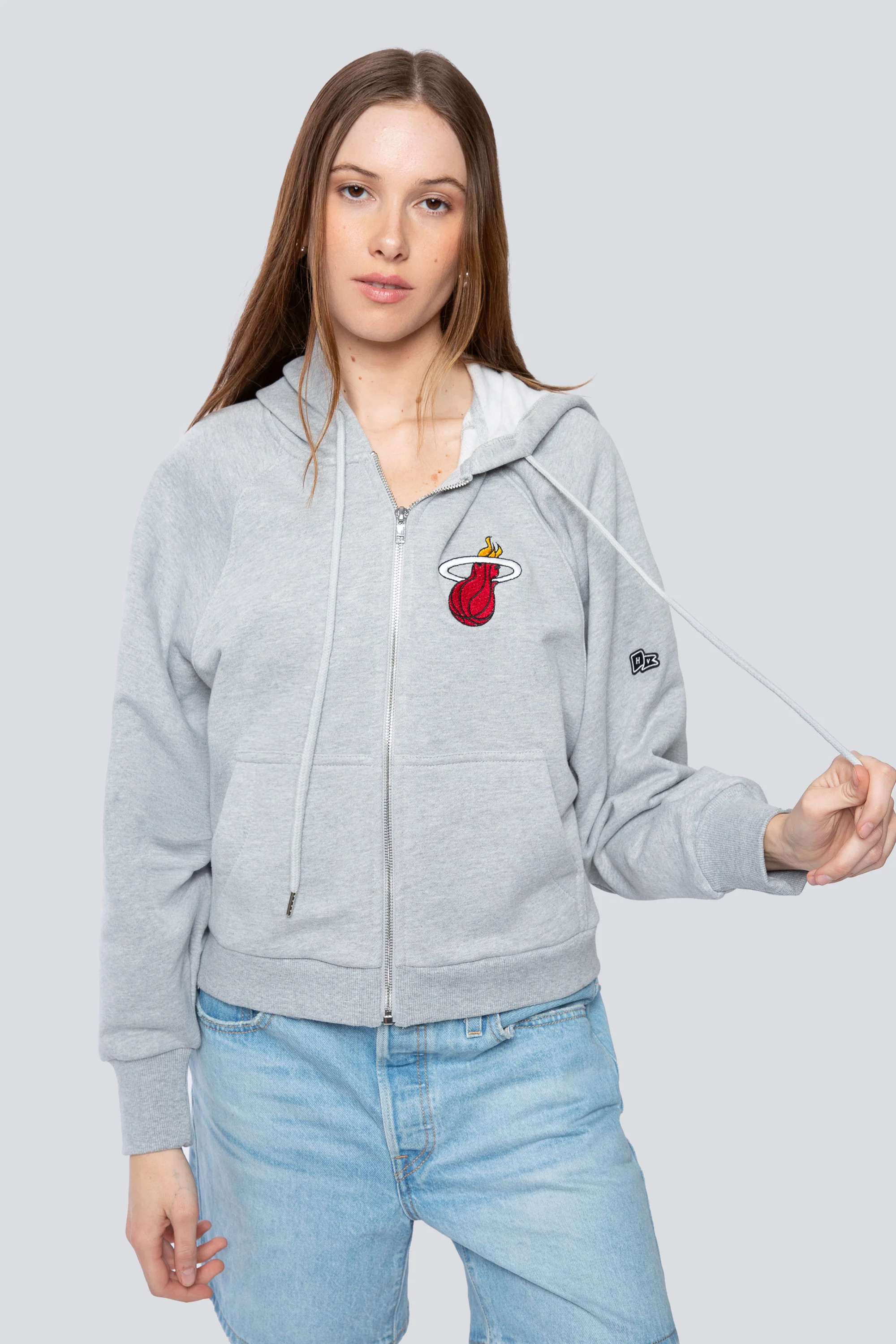 Miami Heat Raglan Zip-Up | Hype and Vice