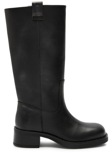 Sajan leather knee-high boots | Harvey Nichols
