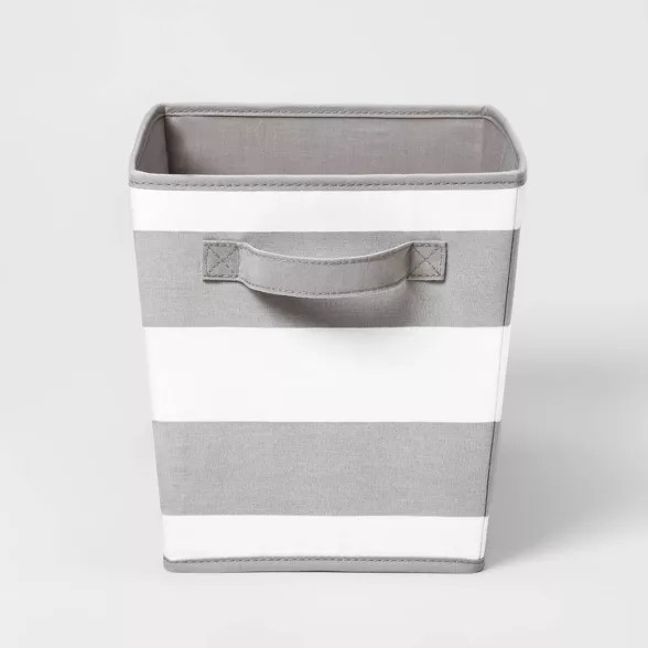 Canvas Stripe Bin - Pillowfort™ | Target