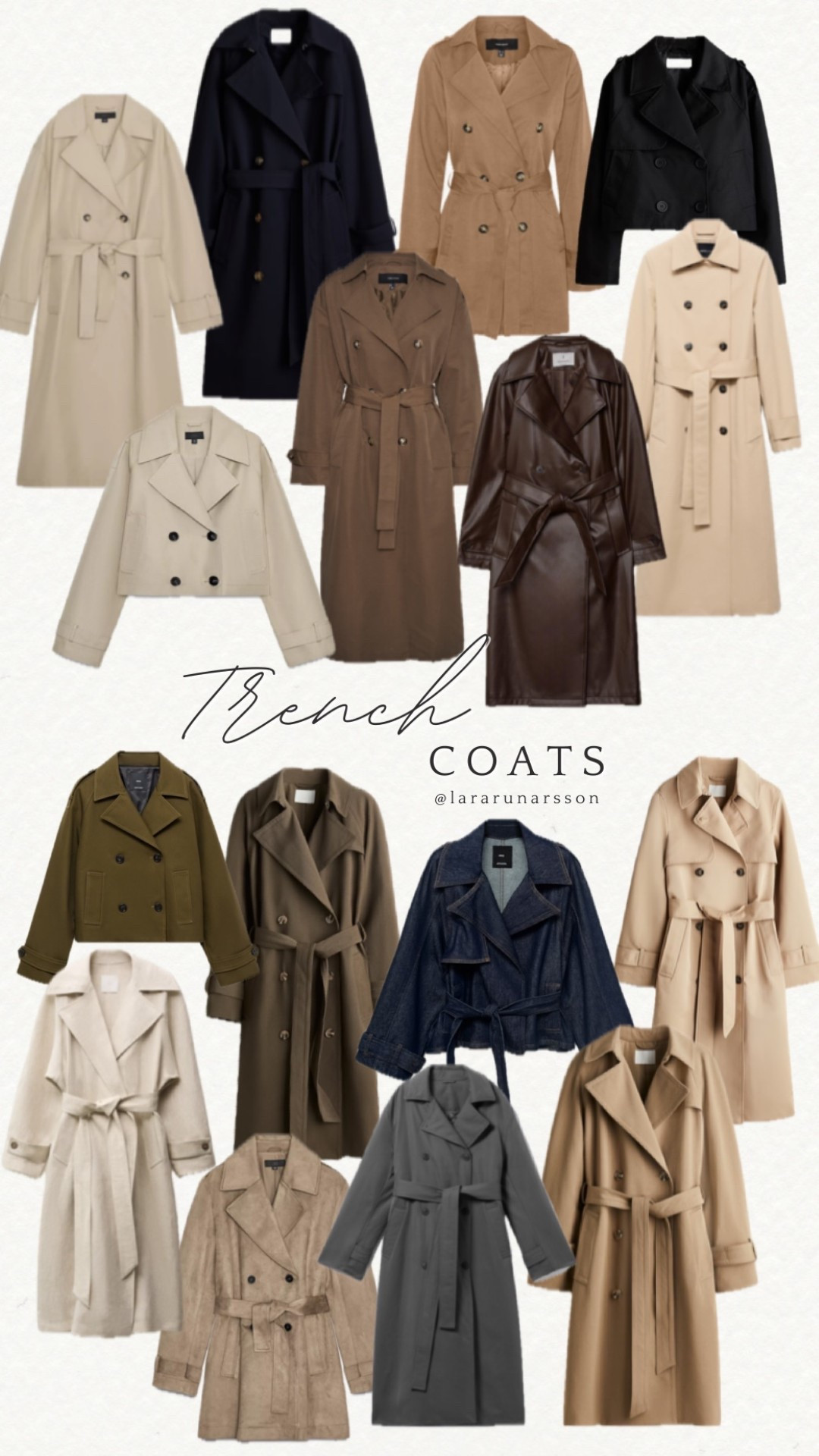 Trenchcoats 

#LTKautumn #LTKeurope #LTKstyletip