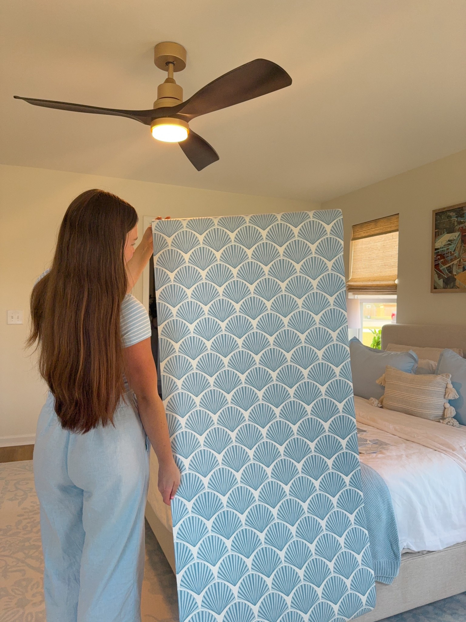 BEACH HOUSE DREAM SEASHELL WALLPAPER 🩵

#LTKHome