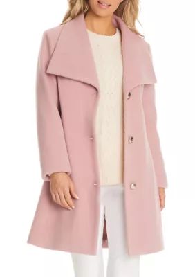 Vince Camuto Women's Short Drape Wool Blend Wrap Coat | Belk