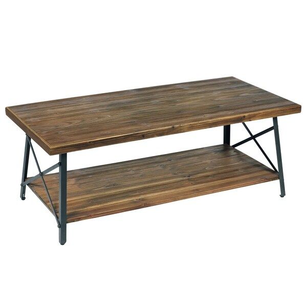 Carbon Loft Oliver Modern Rustic Natural Fir Coffee Table | Overstock.com Shopping - The Best Dea... | Bed Bath & Beyond