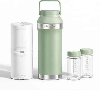 Baby Brezza All Day Portable Breastmilk Cooler, Large 20z Capacity, Insulated Travel Bottle Inclu... | Amazon (US)