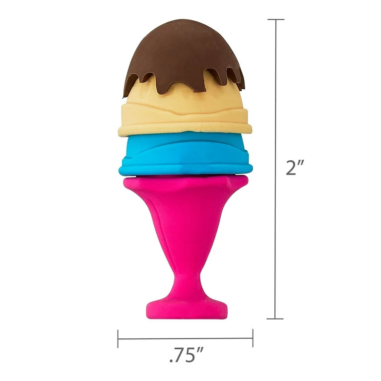 Pen+Gear Eraser Pals, Sweet Treats, 25 Count | Walmart (US)