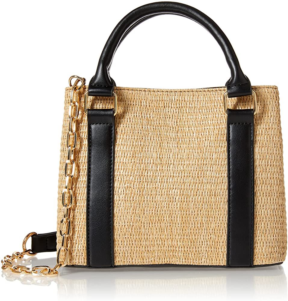 The Drop Women's Orla Boxy Straw Crossbody | Amazon (US)