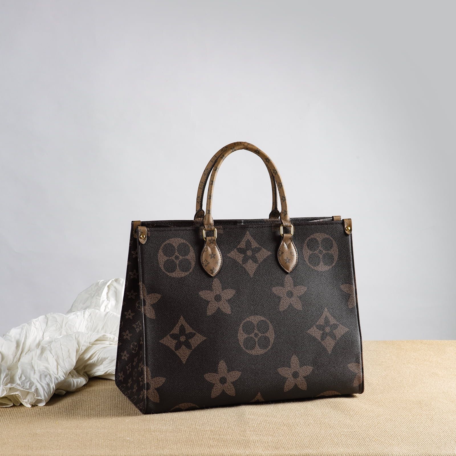 Mila Kate Top Handle HandBag, PU leather Satchel Purse for Womens, Brown Color, Large size: 16.1 ... | Walmart (US)